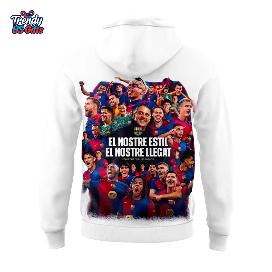 FC Barcelona La Liga Winners 2025 Hoodie FC Barcelona La Liga Winners 2025 Hoodie