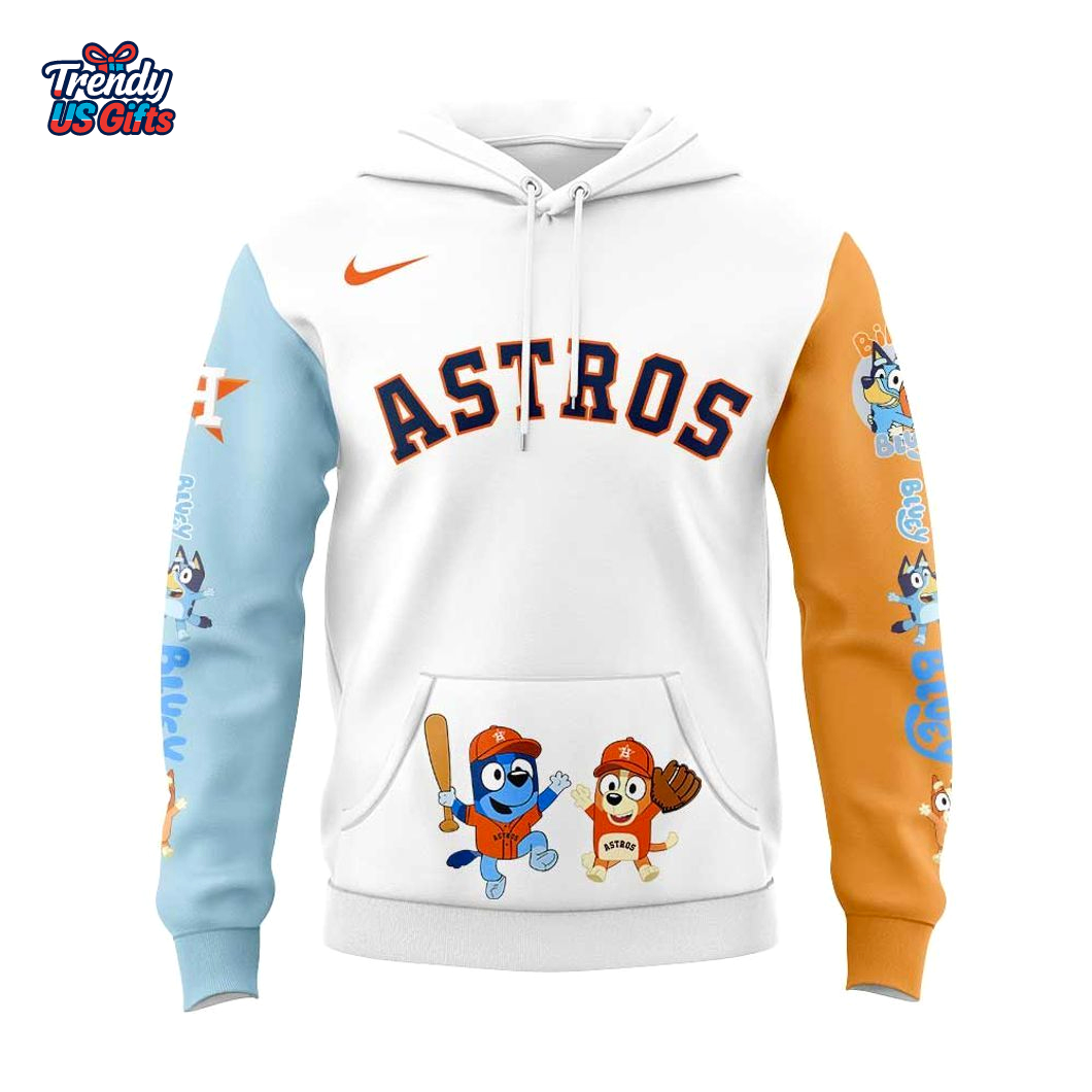 Houston Astros Bluey and Bingo For Fans Beautiful Hoodie Houston Astros Bluey and Bingo For Fans Beautiful Hoodie