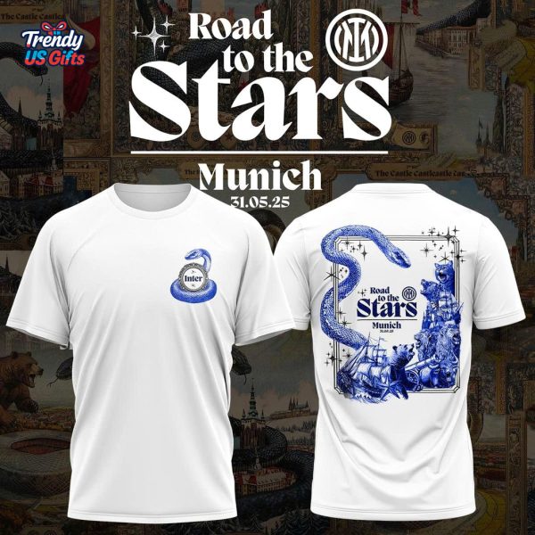 Inter Road To The Stars Munich 2025 T-Shirt