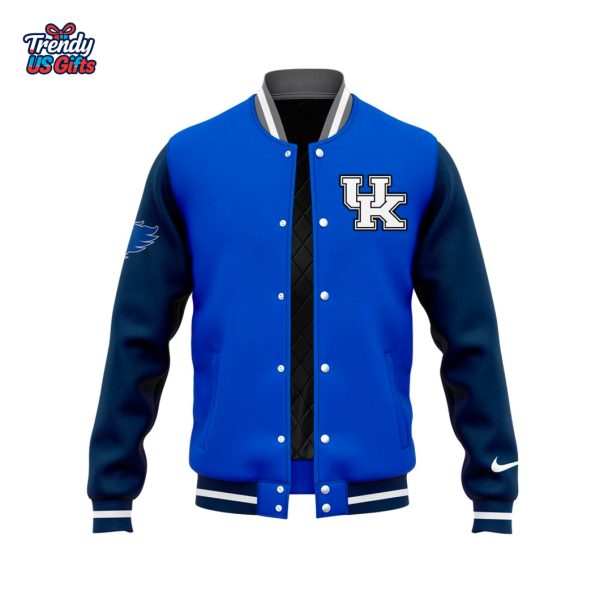 Kentucky Wildcats x Coach Mark Pope 2025 Baseball Jacket