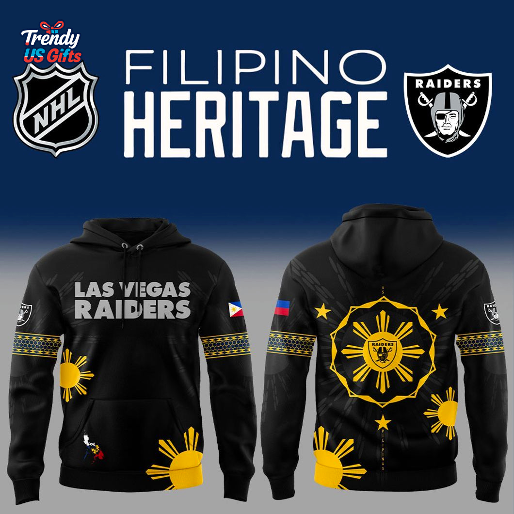 Las Vegas Raiders Filipino Heritage Night 2025 Hoodie Las Vegas Raiders Filipino Heritage Night 2025 Hoodie