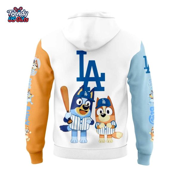 Los Angeles Dodgers Bluey and Bingo For Fans Beautiful Hoodie