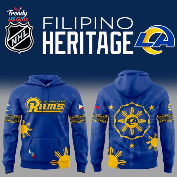 Los Angeles Rams Filipino Heritage Night 2025 Hoodie