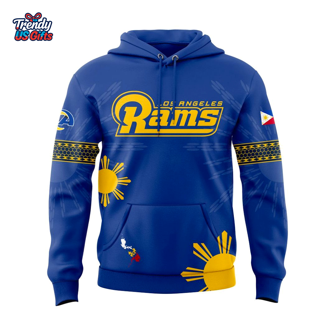 Los Angeles Rams Filipino Heritage Night 2025 Hoodie Los Angeles Rams Filipino Heritage Night 2025 Hoodie