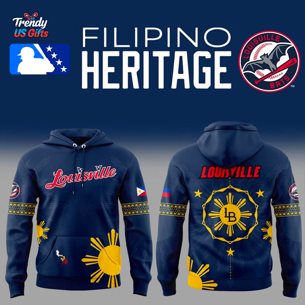 Louisville Bats Filipino Heritage Night 2025 For Fans Hoodie Louisville Bats Filipino Heritage Night 2025 For Fans Hoodie