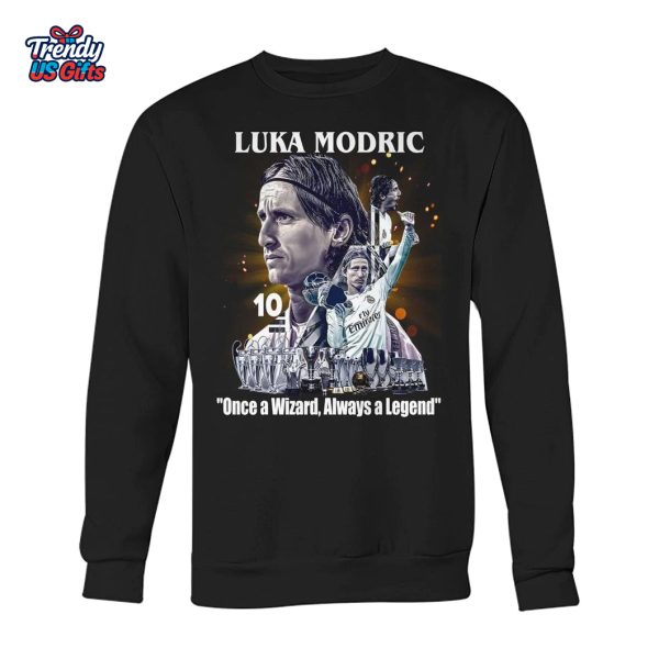 Luka Modric One A Wizard Always A Legend T-Shirt