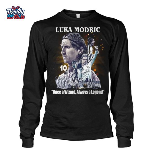 Luka Modric One A Wizard Always A Legend T-Shirt