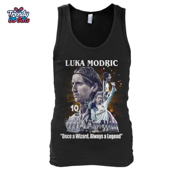 Luka Modric One A Wizard Always A Legend T-Shirt