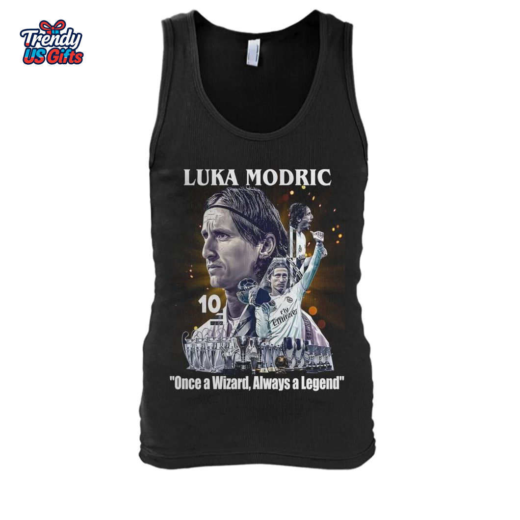 Luka Modric One A Wizard Always A Legend T-Shirt Luka Modric One A Wizard Always A Legend T-Shirt