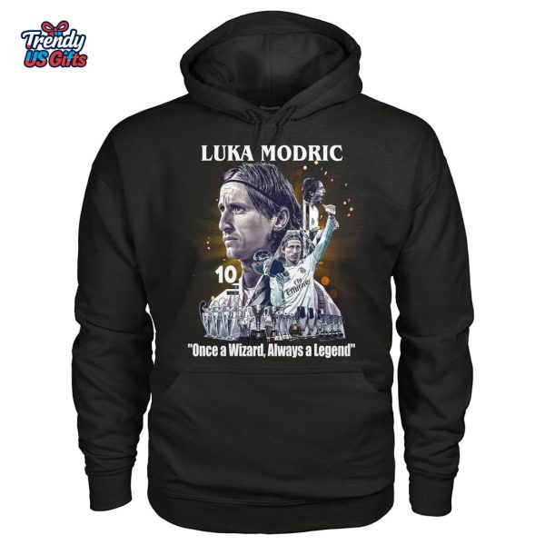 Luka Modric One A Wizard Always A Legend T-Shirt