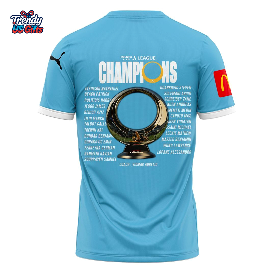 Melbourne City Champions 2025 Special T-Shirt Melbourne City Champions 2025 Special T-Shirt