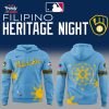 Arizona Diamondbacks x Filipino Heritage Night 2025 Special Purple Hoodie