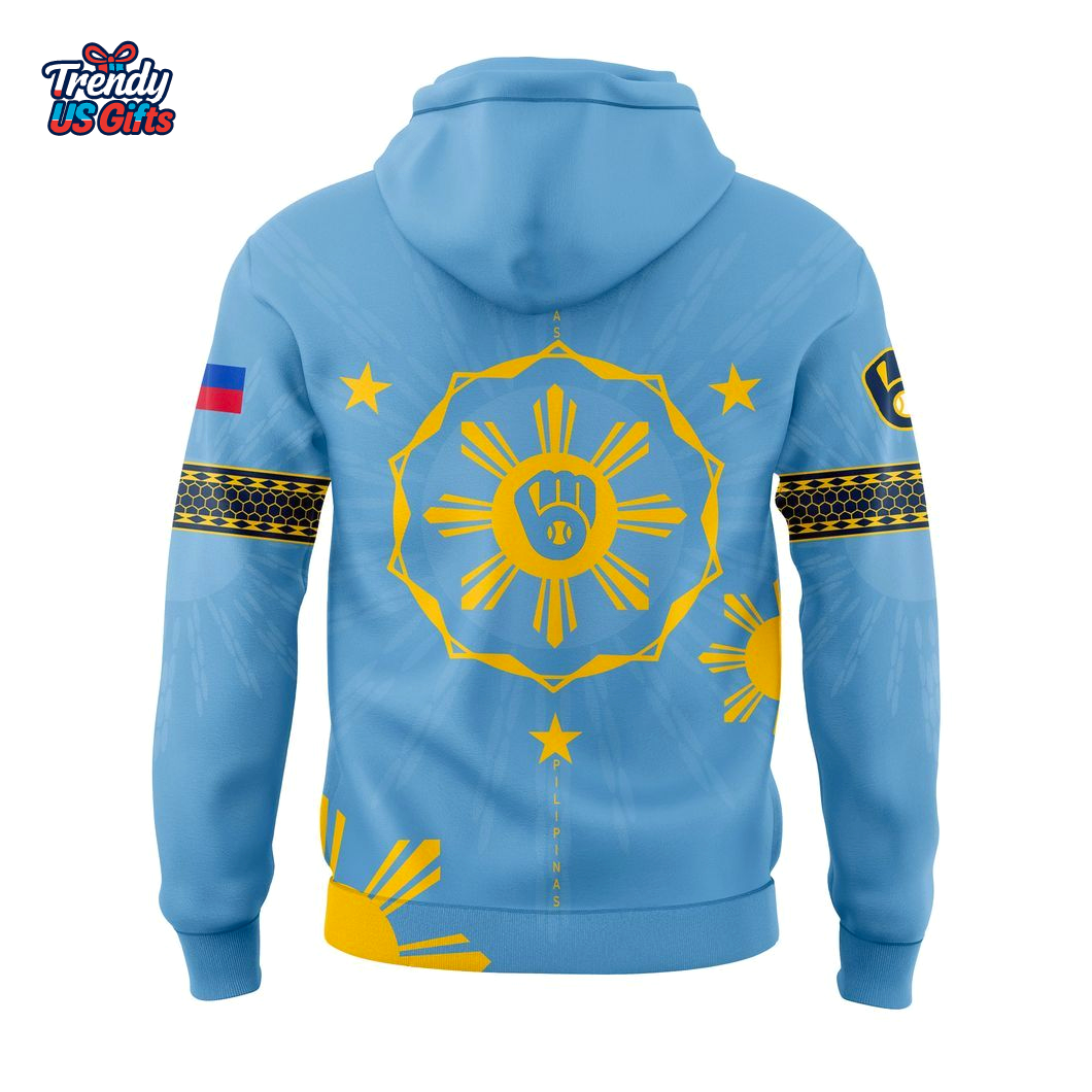 Milwaukee x Brewers Filipino Heritage Night 2025 Limited Hoodie Milwaukee x Brewers Filipino Heritage Night 2025 Limited Hoodie