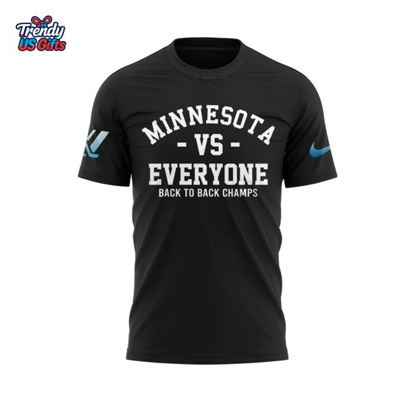 Minnesota Frost Everyone Back To Champions 2025 T-Shirt