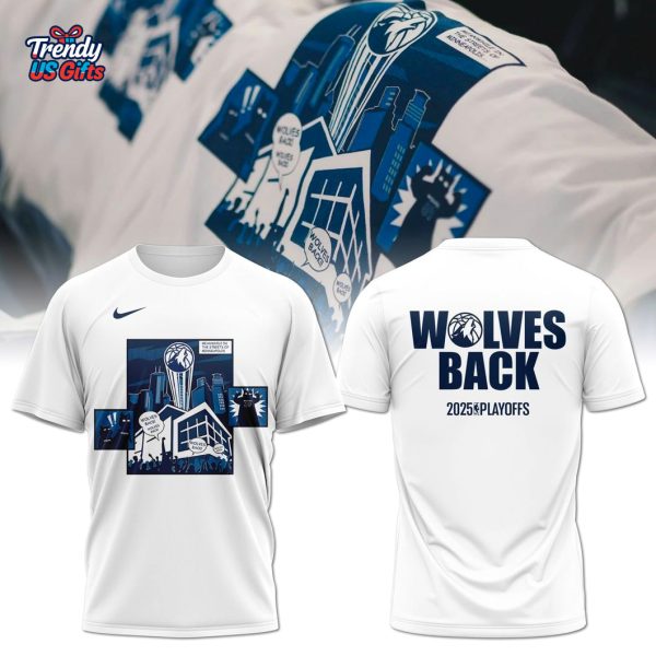Minnesota Timberwolves 2025 Playoffs T-Shirt