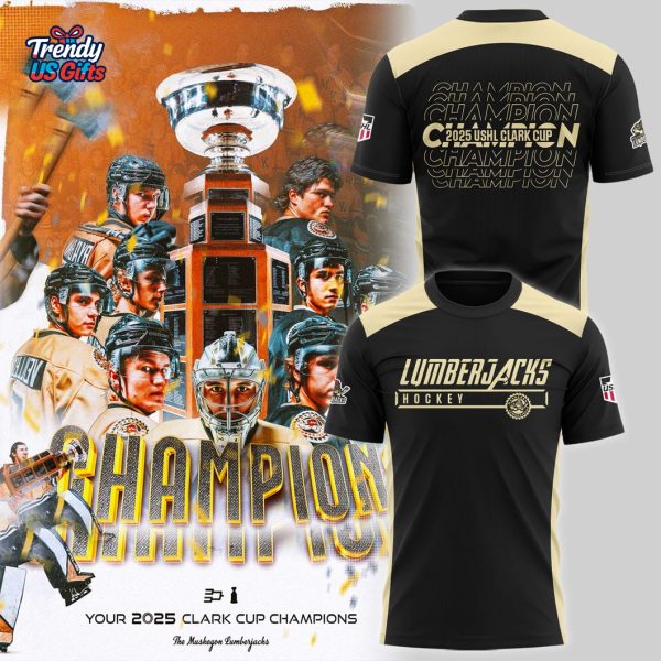 Muskegon Lumberjacks 2025 Champions T-Shirt