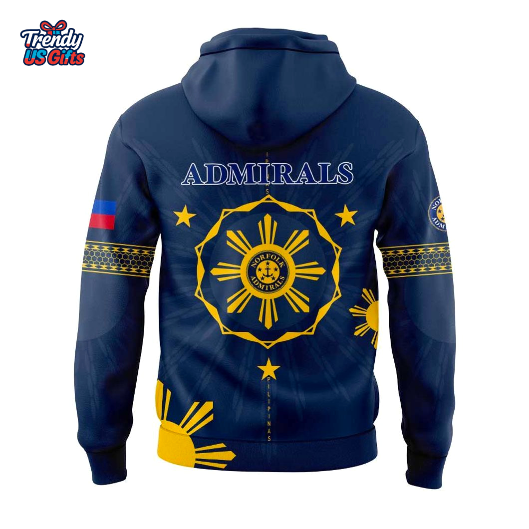 Norfolk Admirals Filipino Heritage Night 2025 Hoodie Norfolk Admirals Filipino Heritage Night 2025 Hoodie