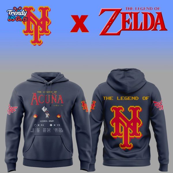 NY Mets x The Legend of Zelda 2025 Hoodie