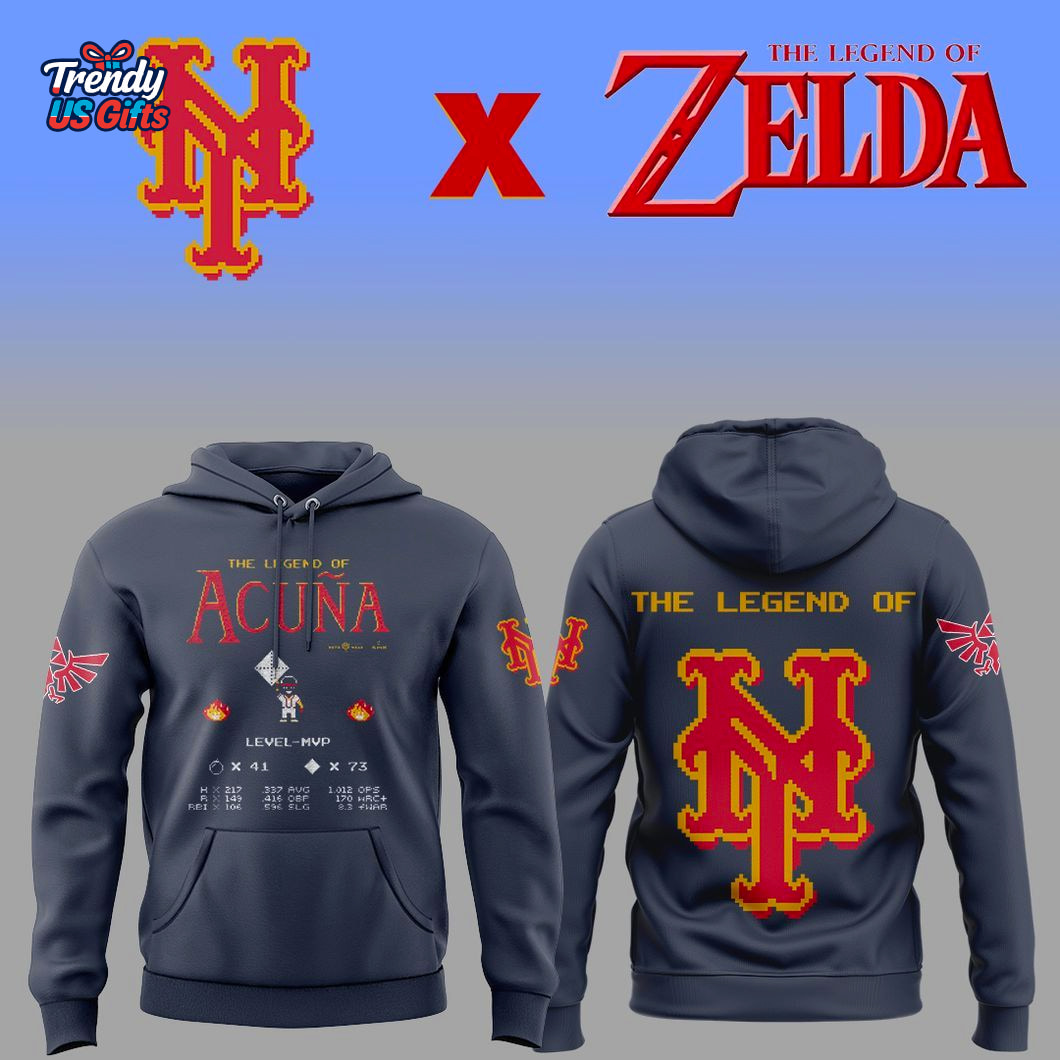 NY Mets x The Legend of Zelda 2025 Hoodie NY Mets x The Legend of Zelda 2025 Hoodie