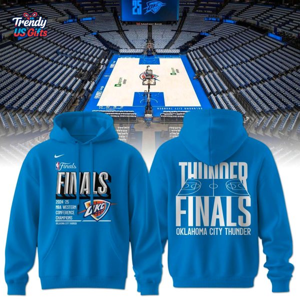 Oklahoma City Thunder Western Conference Finals 2025 Hoodie