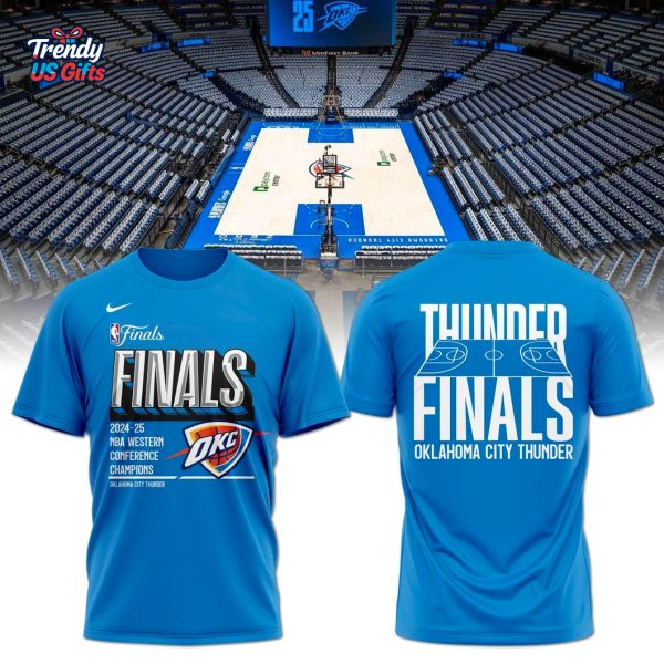 Oklahoma City Thunder Western Conference Finals 2025 T-Shirt