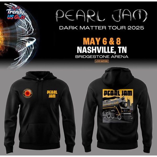 Pearl Jam Dark Matter World Tour 2025 Limited Edition Hoodie