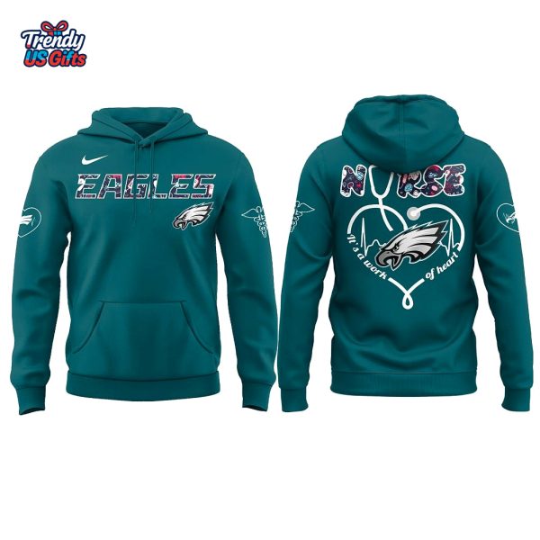 Philadelphia Eagles x Nurses Night 2025 Special Hoodie