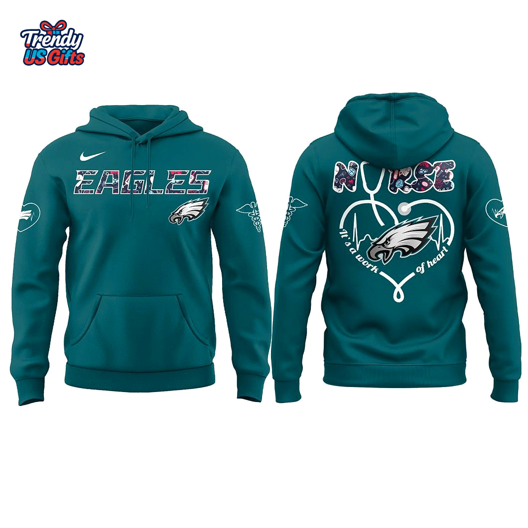 Philadelphia Eagles x Nurses Night 2025 Special Hoodie Philadelphia Eagles x Nurses Night 2025 Special Hoodie