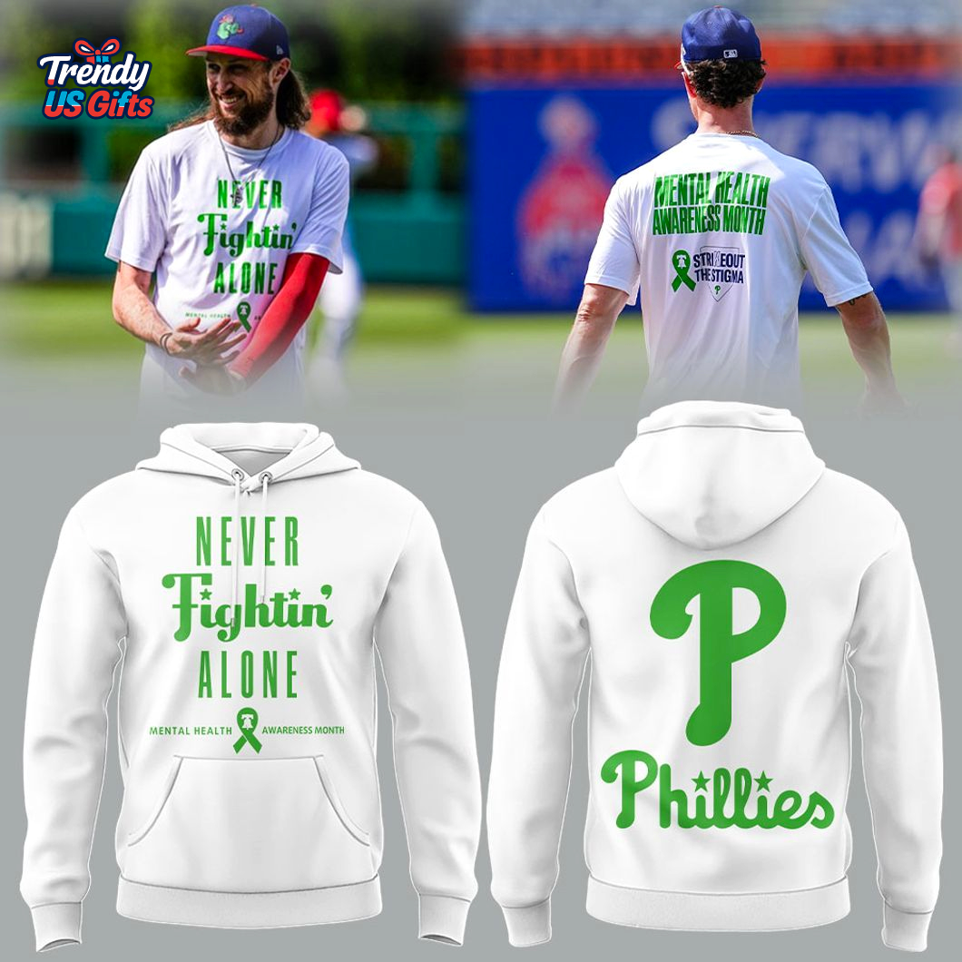 Phillies x Mental Health Awareness Month 2025 Hoodie Phillies x Mental Health Awareness Month 2025 Hoodie