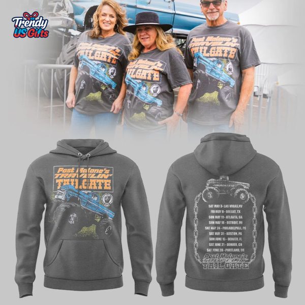Post Malone Traveling Tail Gate Merch Tour 2025 Special Hoodie