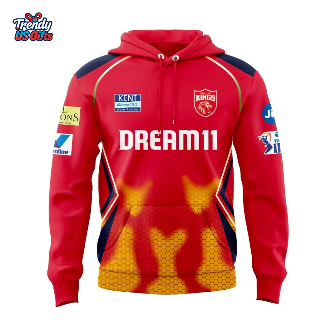 Punjab Kings 2025 Into The Playoffs Hoodie Punjab Kings 2025 Into The Playoffs Hoodie