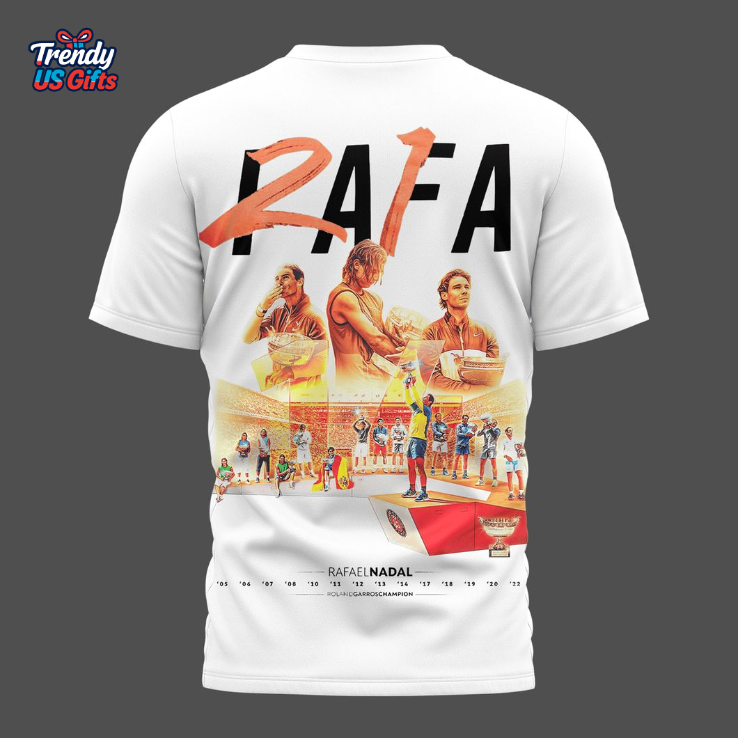 Rafa Merci Rafa 14 2025 T-Shirt Rafa Merci Rafa 14 2025 T-Shirt