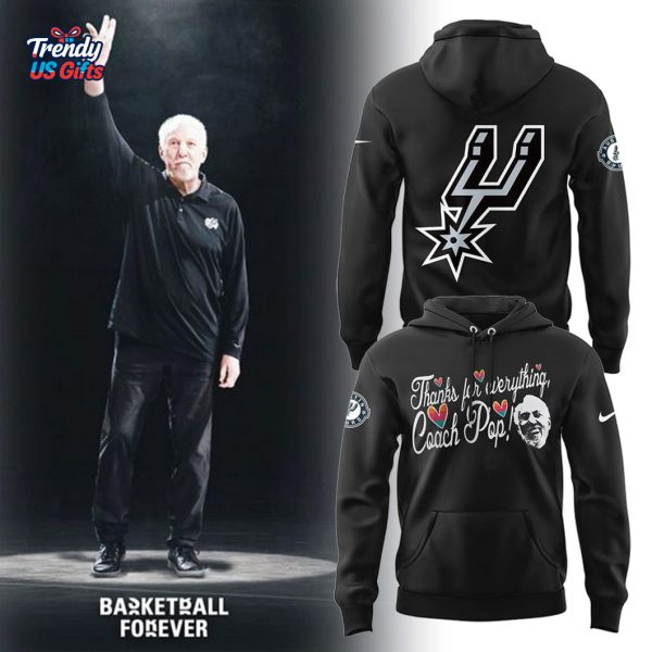 San Antonio Spurs x Coach Pop-One Of The Greatest Coaches Of All Time 2025 Hoodie