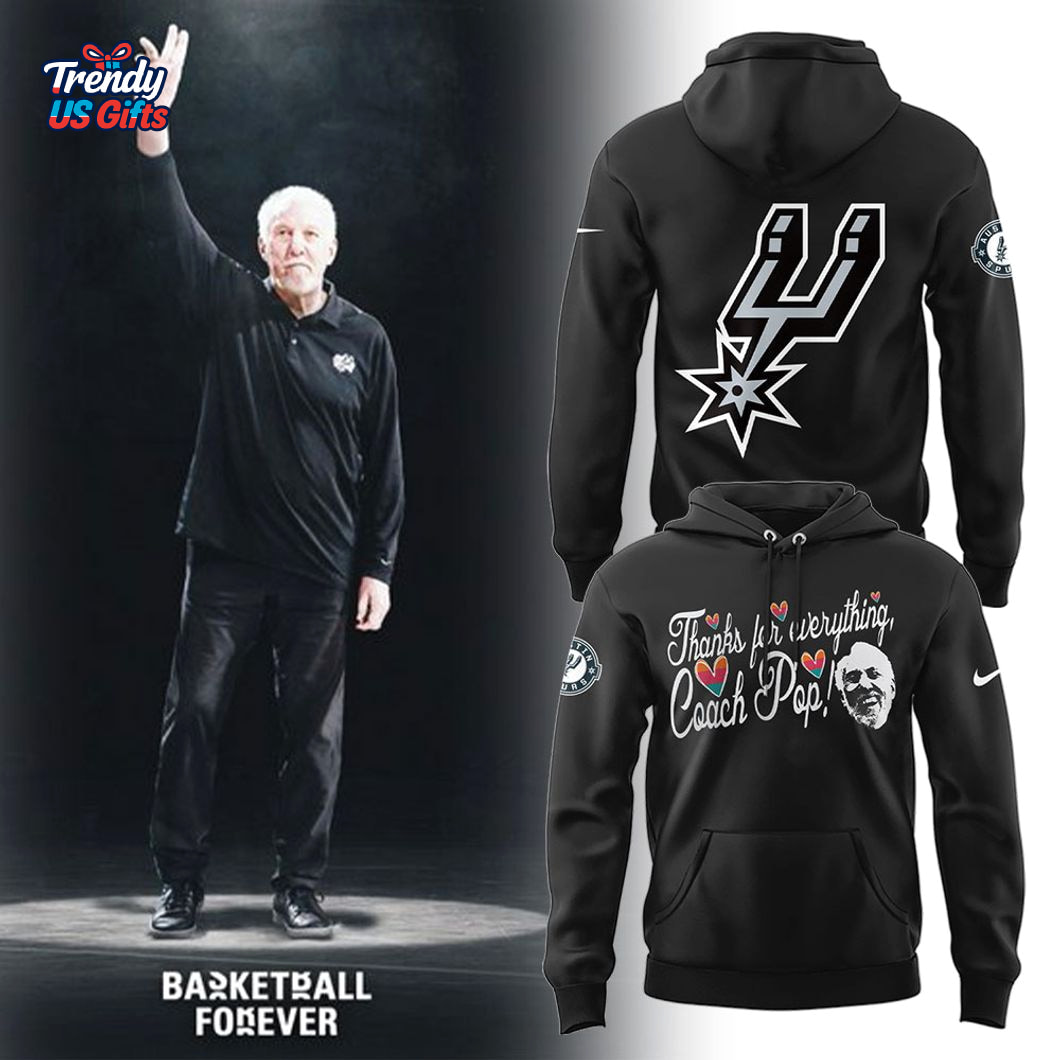 San Antonio Spurs x Coach Pop-One Of The Greatest Coaches Of All Time 2025 Hoodie San Antonio Spurs x Coach Pop-One Of The Greatest Coaches Of All Time 2025 Hoodie