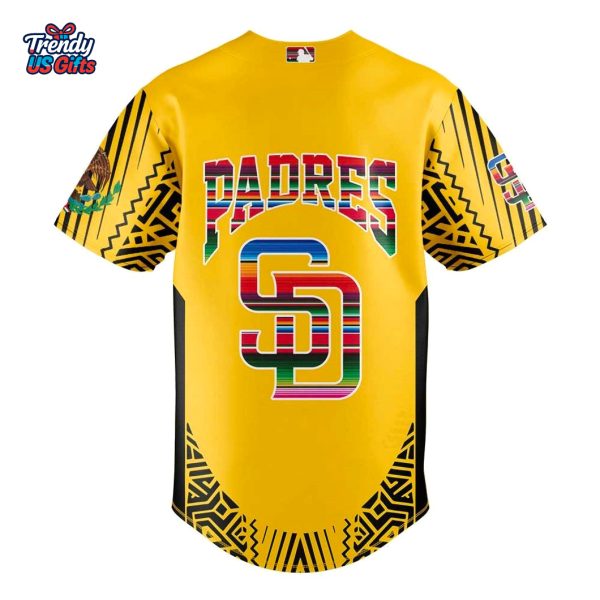 San Diego Padres 2025 Mexican Heritage Jersey