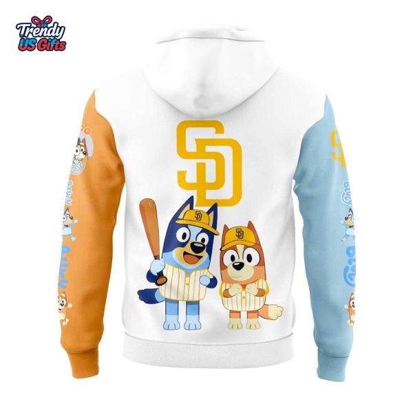 San Diego Padres Bluey and Bingo For Fans Beautiful Hoodie