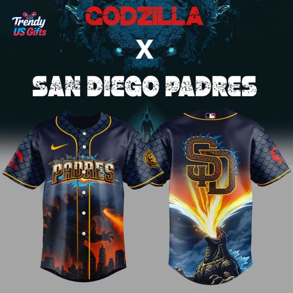 San Diego Padres x Godzilla Special 2025 Jersey
