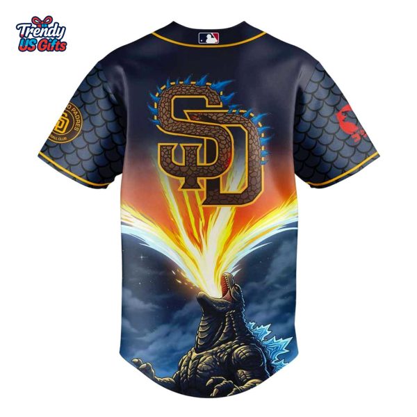 San Diego Padres x Godzilla Special 2025 Jersey