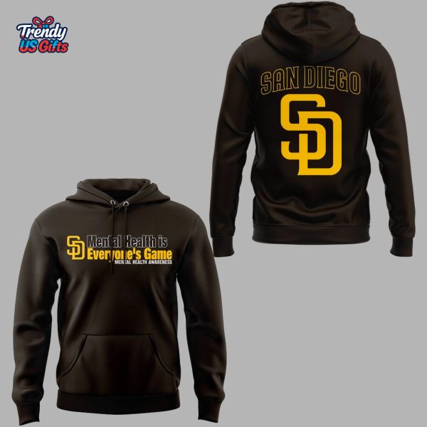 San Diego Padres x Mental Health Awareness Month 2025 Hoodie