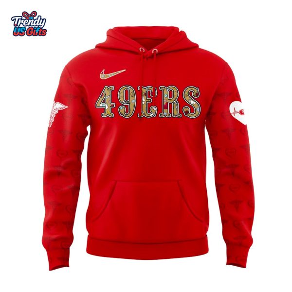 San Francisco 49ers Nurses Appreciation Day 2025 Hoodie