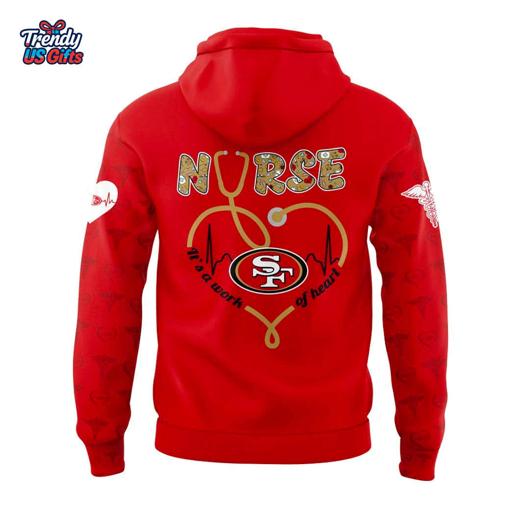 San Francisco 49ers Nurses Appreciation Day 2025 Hoodie San Francisco 49ers Nurses Appreciation Day 2025 Hoodie