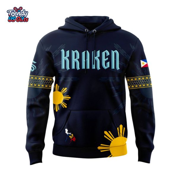 Seattle Kraken Filipino Heritage Night 2025 Special Hoodie