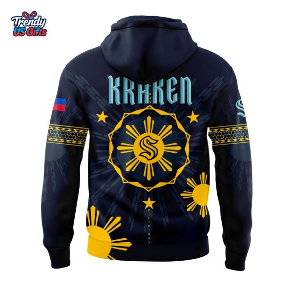 Seattle Kraken Filipino Heritage Night 2025 Special Hoodie