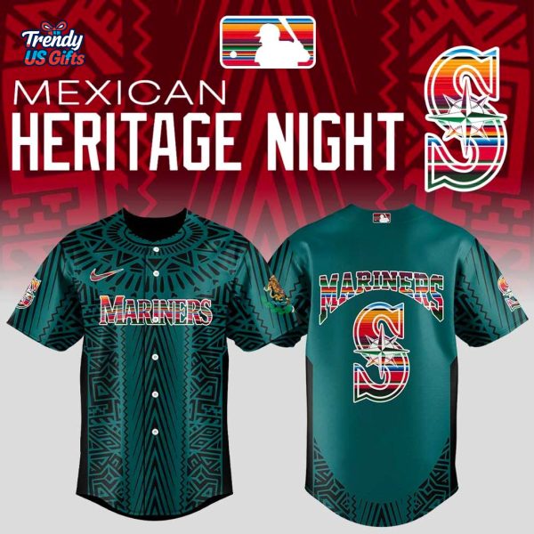 Seattle Mariners 2025 Mexican Heritage Jersey