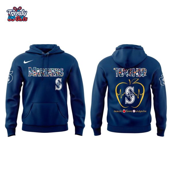 Seattle Mariners Teacher Day 2025 Special Hoodie