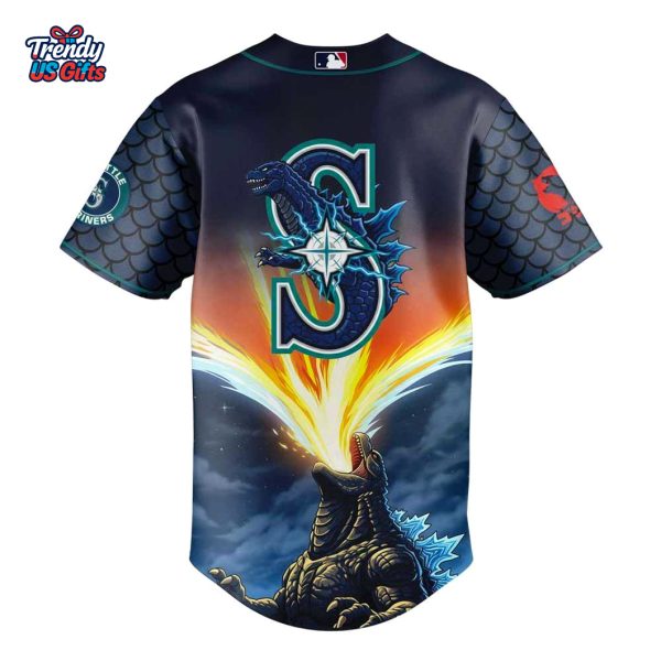 Seattle Mariners x Godzilla Special 2025 Jersey