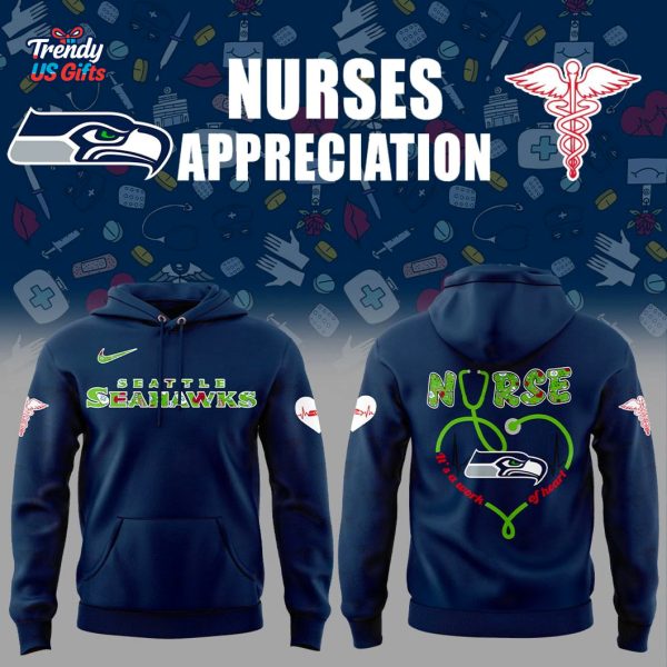 Seattle Seahawks Nurses Appreciation Day 2025 Hoodie