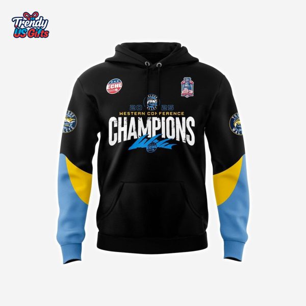 Toledo Walleye 2025 ECHL Champions Hoodie