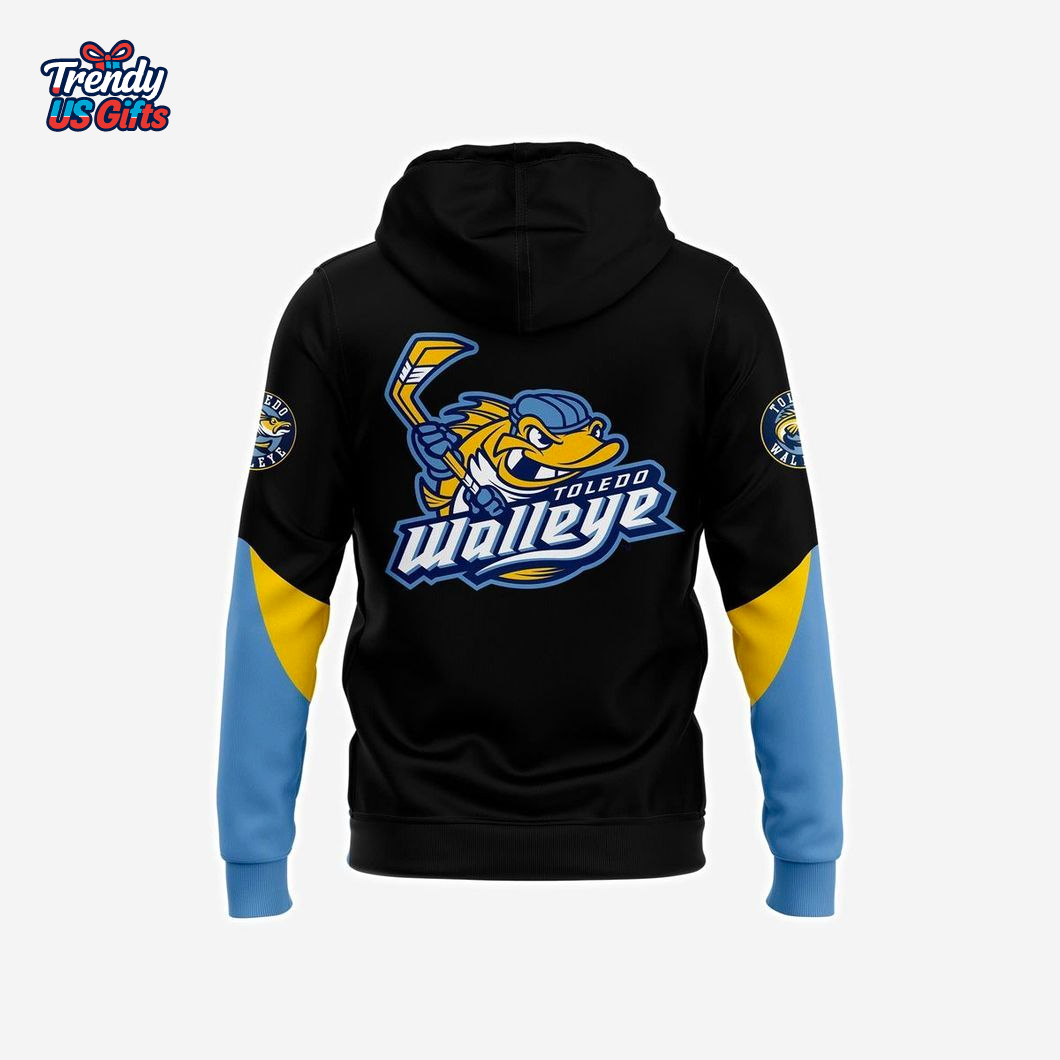 Toledo Walleye 2025 ECHL Champions Hoodie Toledo Walleye 2025 ECHL Champions Hoodie