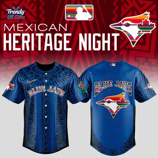 Toronto Blue Jays 2025 Mexican Heritage Jersey